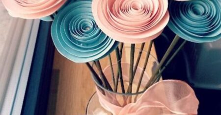 Rosas de Papel: Artesanato Encantador para Decorar Ambientes com Delicadeza