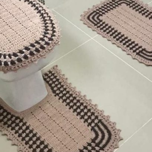 Jogo de Banheiro de Crochê: 5 Dicas + Fotos de Inspiração