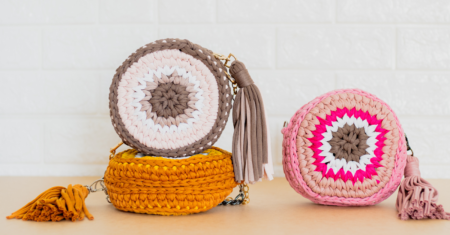 Bolsa de Crochê com Fio de Malha: 5 Dicas + Fotos de Inspiração