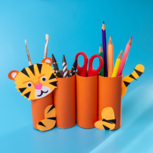 Artesanato com Rolo de Papel Higiênico: Ideias Criativas