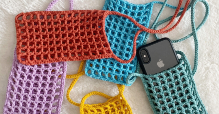 Bolsa de Crochê para Celular: Acessórios Únicos e Estilosos