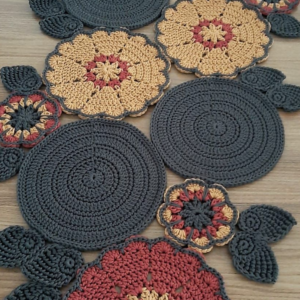 Caminho de Mesa de Crochê Flores: 5 Dicas + Fotos de Inspiração