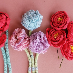 Flor de Crochê para o Dia das Mães: 5 Dicas + Fotos de Inspiração