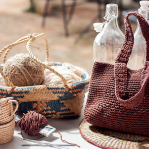 Onda de Criatividade: Bolsa de Praia em Crochê DIY