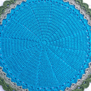 Jogo Americano de Crochê Redondo: Domine a Arte de Crochetar