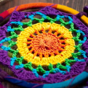 Mandalas de Crochê: Um Toque Artístico para seu Lar