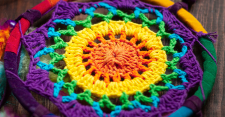 Mandalas de Crochê: Um Toque Artístico para seu Lar