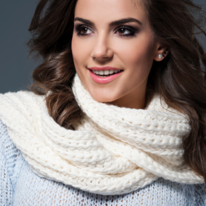 Cachecol de Tricô Branco: Como Tricotar + Fotos Inspiradoras