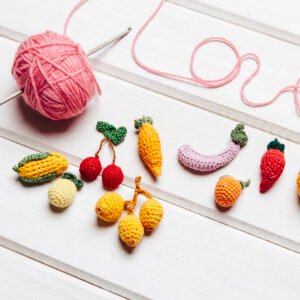 Frutas de Crochê: Dicas para Criar Seu Próprio Imã de Geladeira