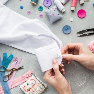 Botões em uma camisa: Guia Completo de Costura
