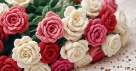 Buquê de Flores de Crochê: 5 Dicas para Amantes de Artesanato