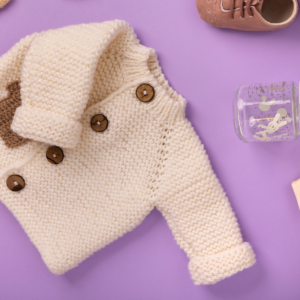 Casaco de bebê de tricô: Dicas para criar peças encantadoras