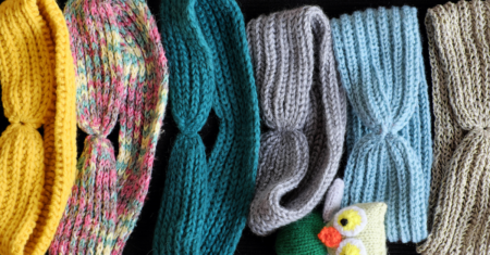 Faixa para cabelo de tricô: Crie um acessório aconchegante