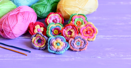 Flor de Crochê: Como Fazer e Usar em Diferentes Projetos