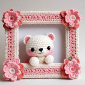 Quadro Decorativo com Amigurumi: Crie um Modelo Encantador