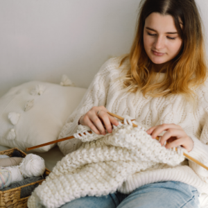 Tricô para Relaxar: Meditação com Agulhas