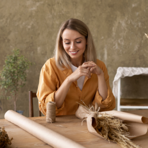 Construindo Seu Próprio Arranjo de Flores Secas