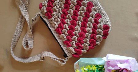 Linda Bolsa de Crochê: O Acessório Perfeito para Deixar Seu Look Incrível