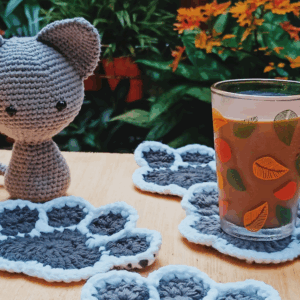 Porta Copo de Patinha de Crochê: A Ideia Criativa Que Vai Transformar a Decoração da Sua Mesa